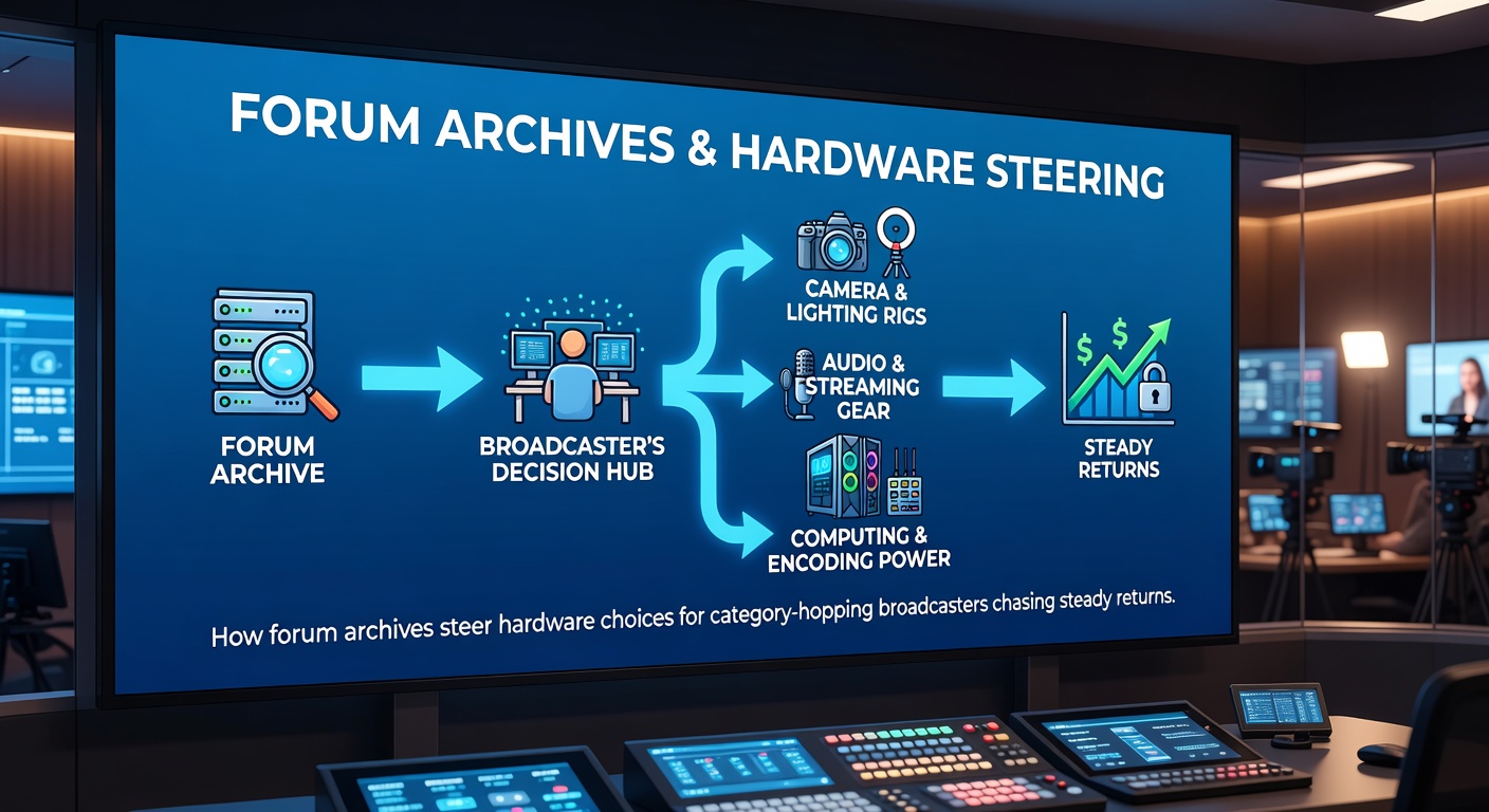 Streamer testing hardware configuration recommended in archived esports forum threads